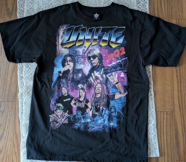 B'Z UNITE マキシマムザホルモン コラボTシャツ Мサイズ