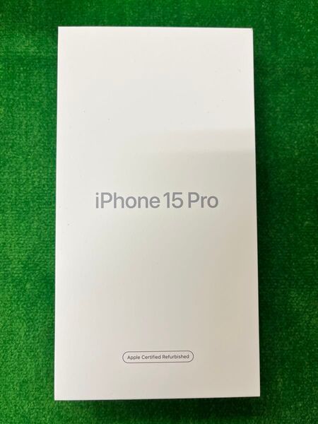 iPhone 15pro 256GB ホワイトチタニウム 未開封新品