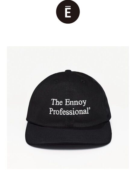 25SS The Ennoy PROFESSIONAL COTTON CAPロゴ キャップ