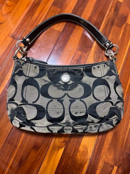 コーチ COACH ショルダーバッグF15231 ブラック ハンドバッグ