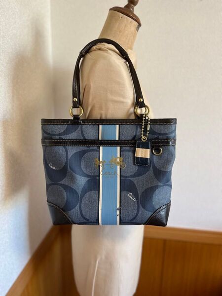 COACH コーチ 12492 シグネチャー トートバッグ 鞄 バック ハンドバッグ 肩掛け