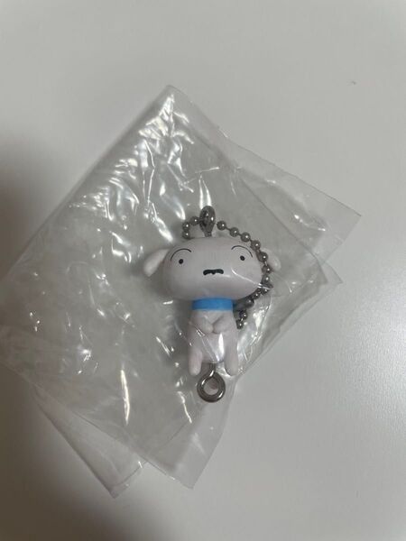 クレヨンしんちゃん シロ つまんで つなげて マスコット ストラップ ガチャガチャ カプセルトイ