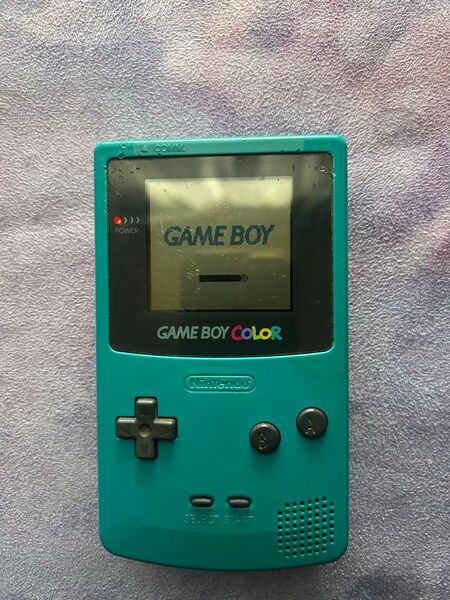 ゲームボーイカラー 本体のみ グリーン 電源と音とボタン確認済み