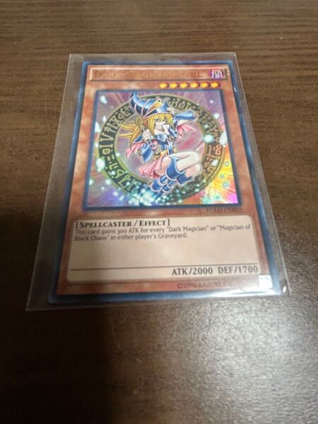 遊戯王 ダーク マジシャン ガール 闇 トレーディング カード 英語版