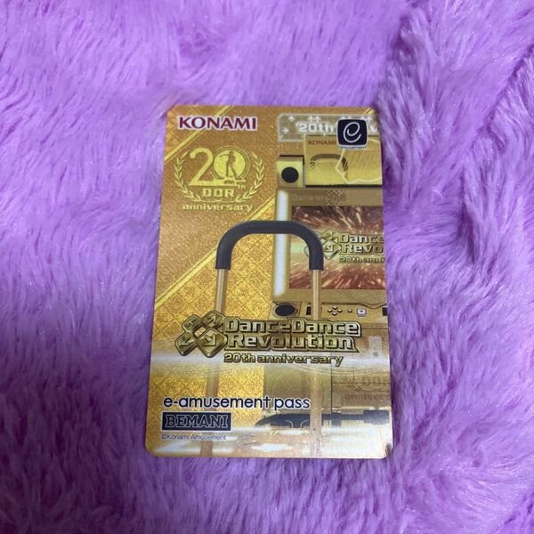DanceDanceRevolution 20周年記念 e-amusement pass gold