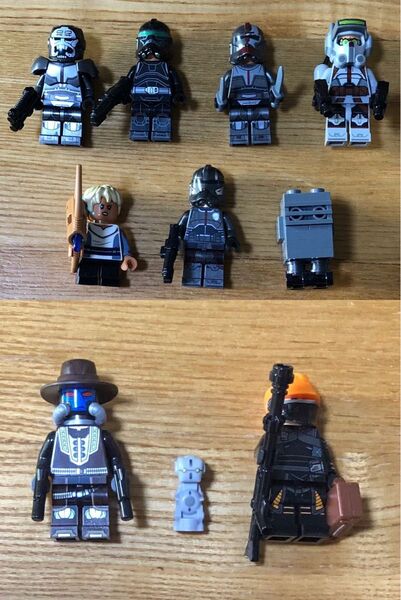 超特価!!激レア!! レゴ スターウォーズ ミニフィグ バッドバッチ セット