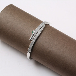  remainder 1 point * finest quality. excellent article brilliance .... gorgeous carefuly selected recommended limitation Gold zirconia waniCZ diamond bangle bracele lady's 