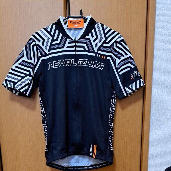 PEARL IZUMI サイクルジャージ メンズ M ブラック/ホワイト おまけ付き