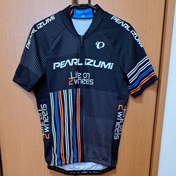 PEARL IZUMI サイクルジャージ M ブラック系 同デザインサイクルパンツLセット おまけ付き