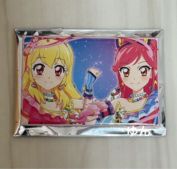 アイカツ! メモリアルステージ 輝きのユニットカップ ふたりでユニット 缶バッジ いちご セイラ 2wingS 劇場グッズ