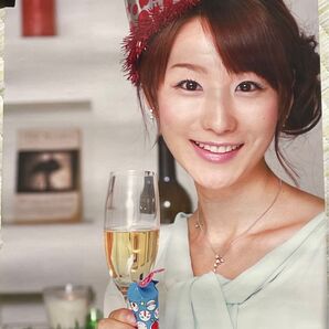 【送料無料】堂真理子 ポスター テレビ朝日 女子アナウンサー テレ朝 女子アナ 匿名配送