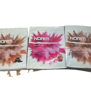 NORM プロテイン チョコレート×2&ストロベリーの3個セット