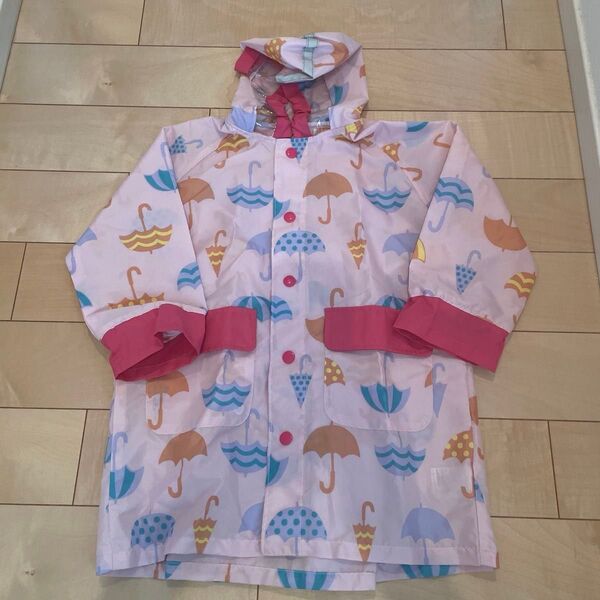 ブランシェス レインコート キッズ 女の子 子供用 カッパ 雨具 100 used