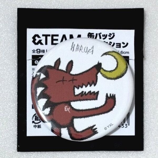 &TEAM HARUA ハルア アニメイト 缶バッジ