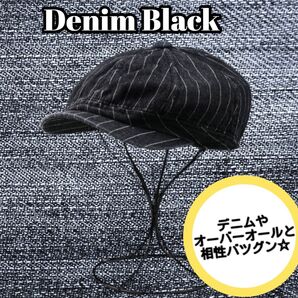 《黒》ハンチング ヴィンテージ ウォバッシュ キャスケット アメカジ 帽子
