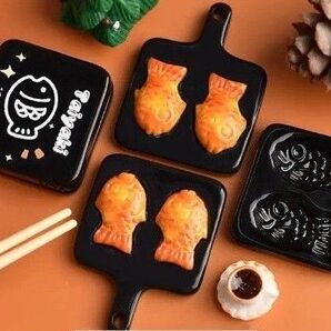 ミニチュア ドールハウス オブジェ ミニチュアたい焼き ミニチュア焼型 4個セット