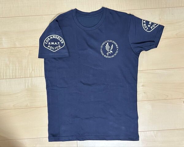 LAPD SWAT Tシャツ ネイビー Sサイズ サバゲー コスプレ BDU