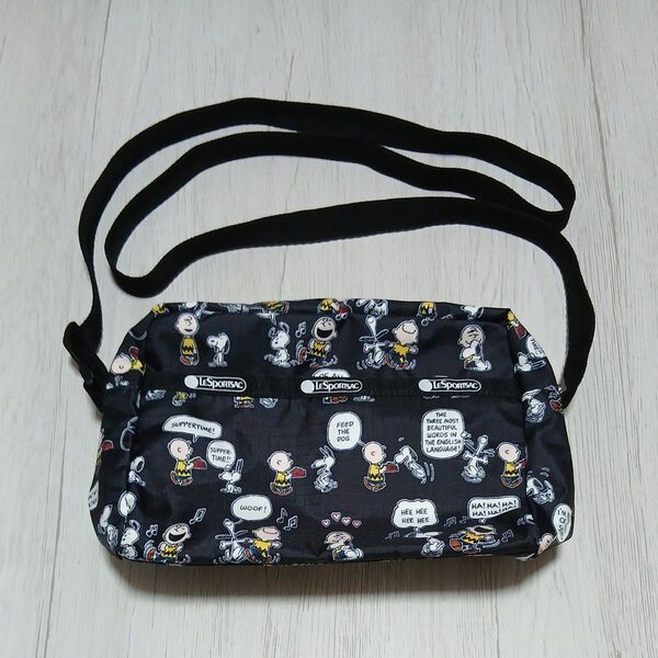 LeSportsac×peanutsコラボ ショルダーバッグ