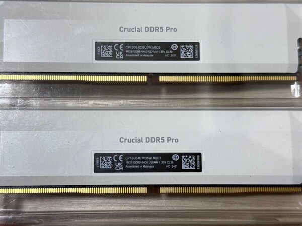 Crucial Pro DDR5-6400 RAM 32GB(16GB x 2)