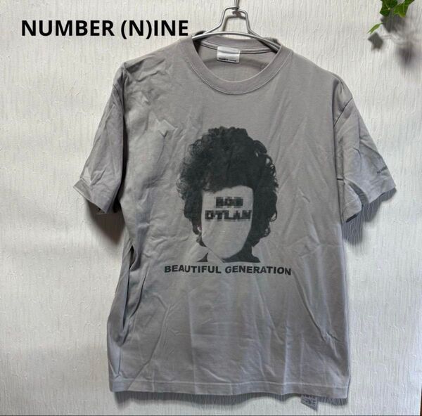NUMBER (N)INE ナンバーナイン Tシャツ メンズTシャツ グレー 半袖Tシャツ