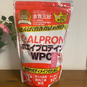アルプロン ホエイプロテインWPC ストロベリー風味 900g