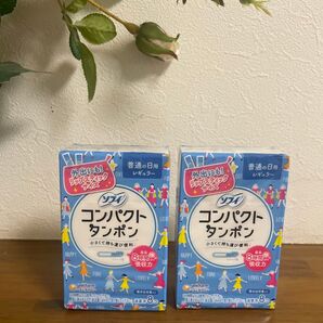 ソフィ (チャーム) ソフトタンポンコンパクト レギュラー 量の普通の日用 8コ ×2個セット