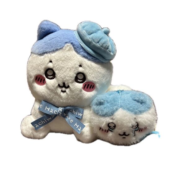 ちいかわ ハチワレ ぬいぐるみ キーホルダー マスコット