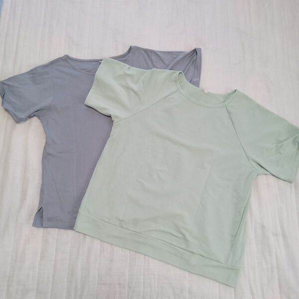 ユニクロ エアリズム コンフォートアンリミテッド 半袖Tシャツ 他2枚 XL LL