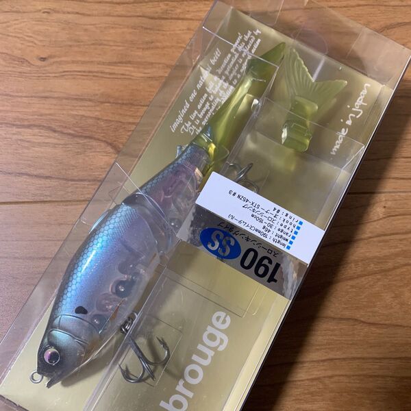 ヒフミクリエイティング ブルージュ 190 SS (タイプ:SS スローシンキング) 約190mm/45g /ビッグベイト