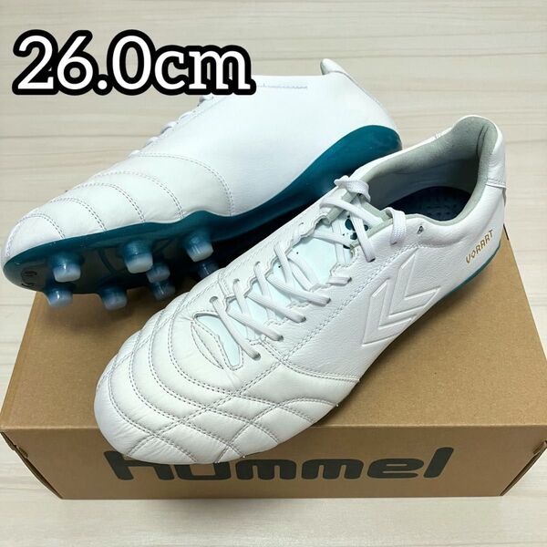 ●未使用● hummel ヒュンメル ヴォラート3 プロ スーパーワイド 26.0cm / サッカースパイク 4E