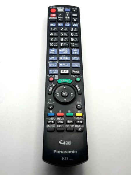 Panasonic パナソニック BD リモコン N2QAYB000994 動作品