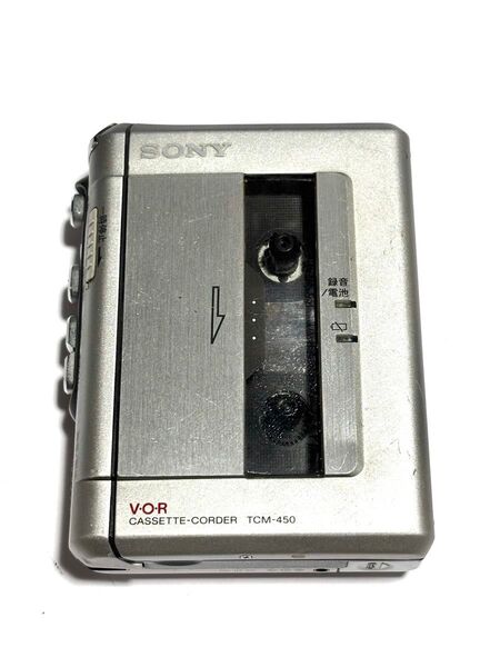 SONY カセットレコーダー TCM-450 整備品①