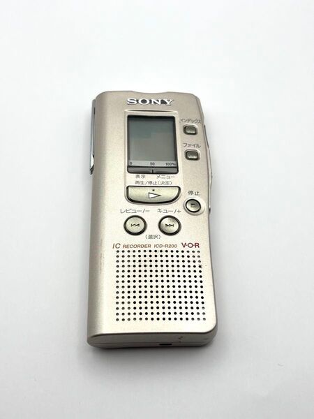 SONY ソニー ICレコーダー ボイスレコーダー ICD-R200 動作品