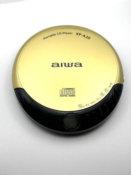 aiwa アイワ ポータブルCDプレーヤー XP-A20 動作品