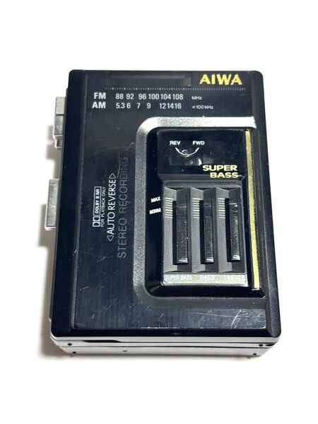 AIWA カセットプレーヤー HS-J370 ジャンク品