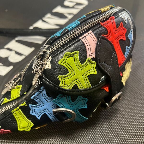 ◆再々入荷!!◆ クロスパッチ!!スナットパック ウエストバック ボディバッグ!
