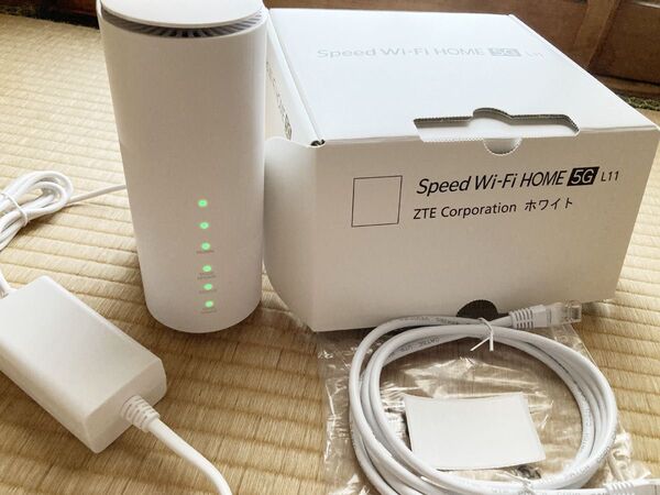 Speed Wi-Fi HOME 5G L11 ZTE ホームルーター 利用制限◯