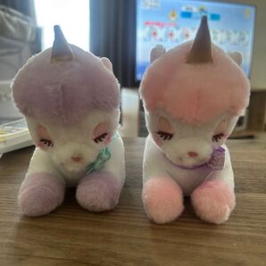 ユニコーンのぬいぐるみ 2個セット