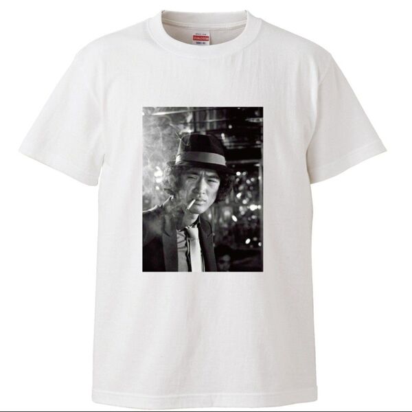 【新品未使用】松田優作 tシャツ 探偵物語 ドラマ おもしろ パロディ グッズ 面白い 映画