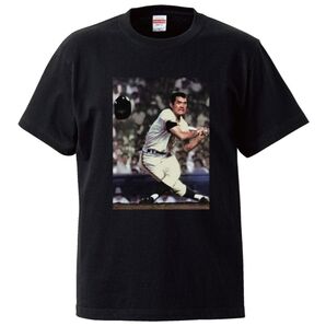 【新品 限定販売】 長嶋茂雄 tシャツ 読売ジャイアンツ 終身名誉監督 応援 グッズ ミスタープロ野球 空振り フルスイング
