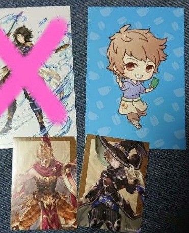 グラブル ステッカー ポスカ プロント グラン グランブルーファンタジー ポストカード