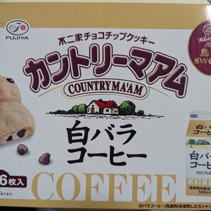 不二家 カントリーマアム 白バラコーヒー 16枚