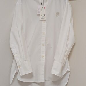 【新品タグ付き】 UNIQLO × JW ANDERSON オックスフォードロングシャツ Sサイズ ホワイト 白 長袖