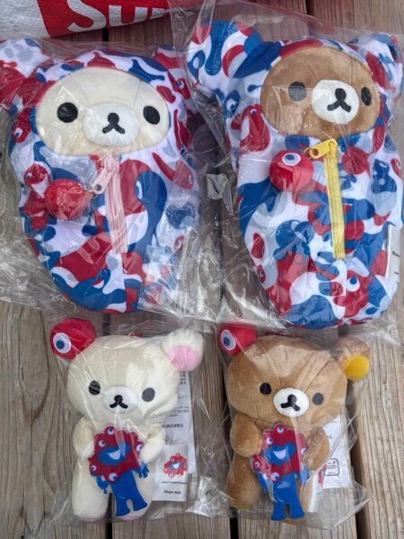 大阪関西万博限定 リラックマ × ミャクミャク ぬいぐるみ コラボ