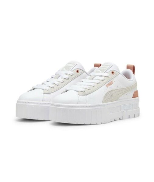 新品 PUMA プーマ ウィメンズ メイズ ミックス スニーカー 25.0cm 厚底