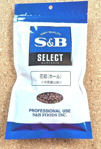 S&B SELECT 花椒(ホール) 100g