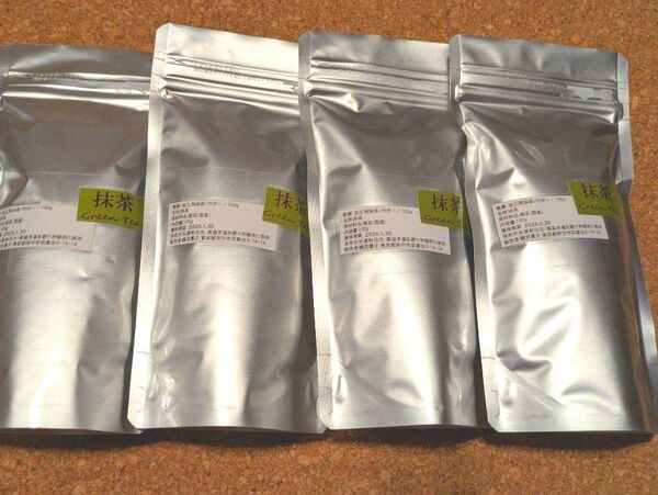抹茶パウダー 100g ×4袋 400g
