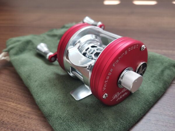 【新品】丸型リール 左ハンドル ベイトフィネス 渓流 トラウト