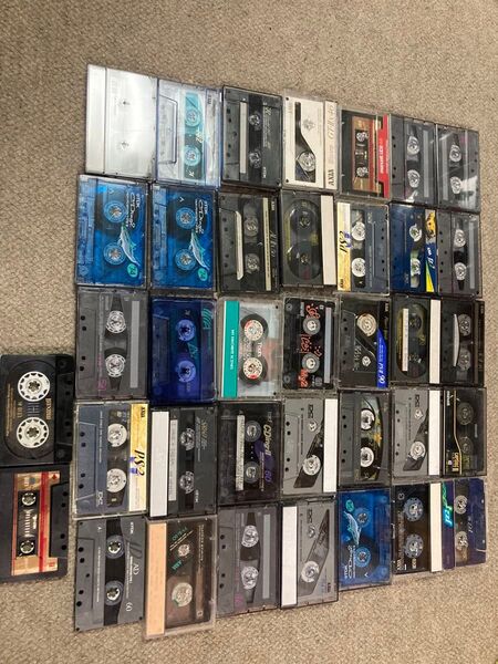 カセットテープ 中古 37本 ハイポジ