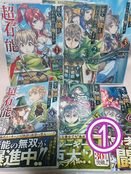 ① 家で無能と言われ続けた俺ですが、世界的には超有能だったようです 1〜6
